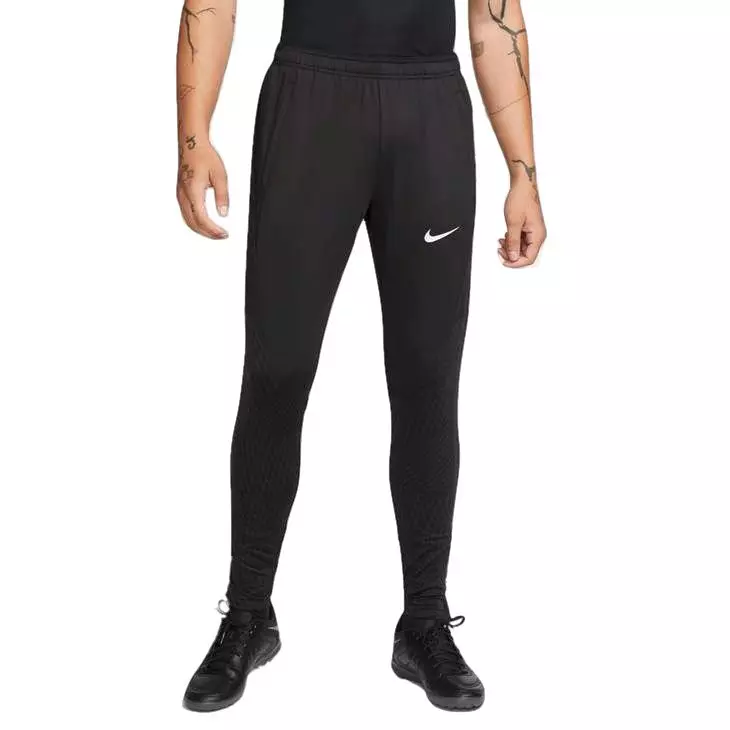 Nike Men s Dri FIT Strike Soccer Pants Black White Hibbett